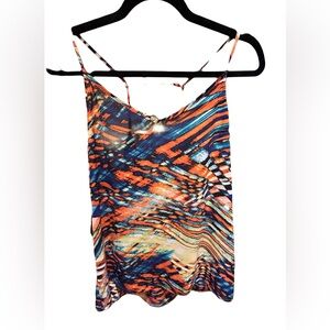 Flowy Patterned Tank Top